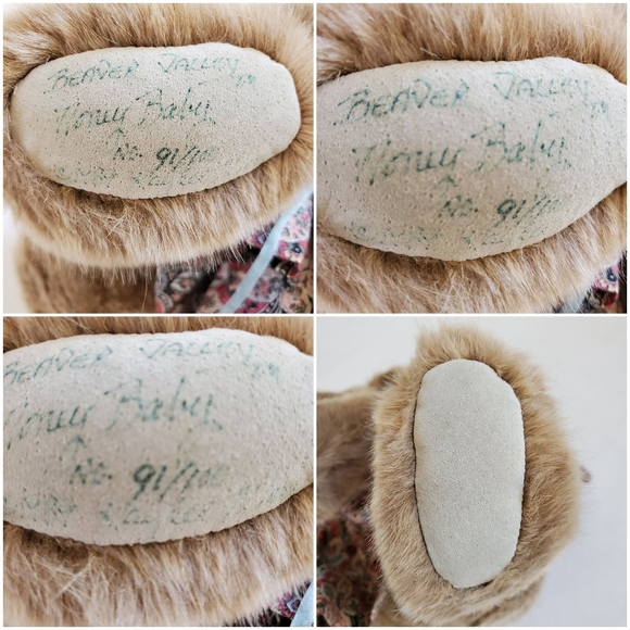 Very Rare Beaver Valley "Honey Baby" Bear Plush Doll Kaylee Nilan - Picture 3 of 16